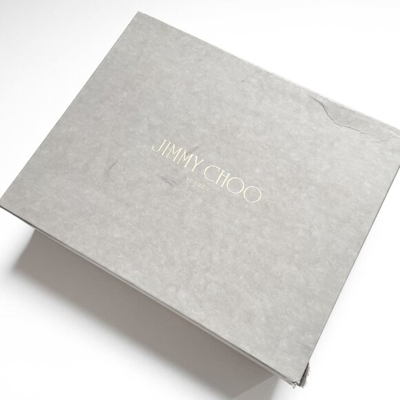 JIMMY CHOO Rina 85 Embellished Leather Ankle Boots Black IT 35.5 US 5.5 NEW - Picture 5 of 16